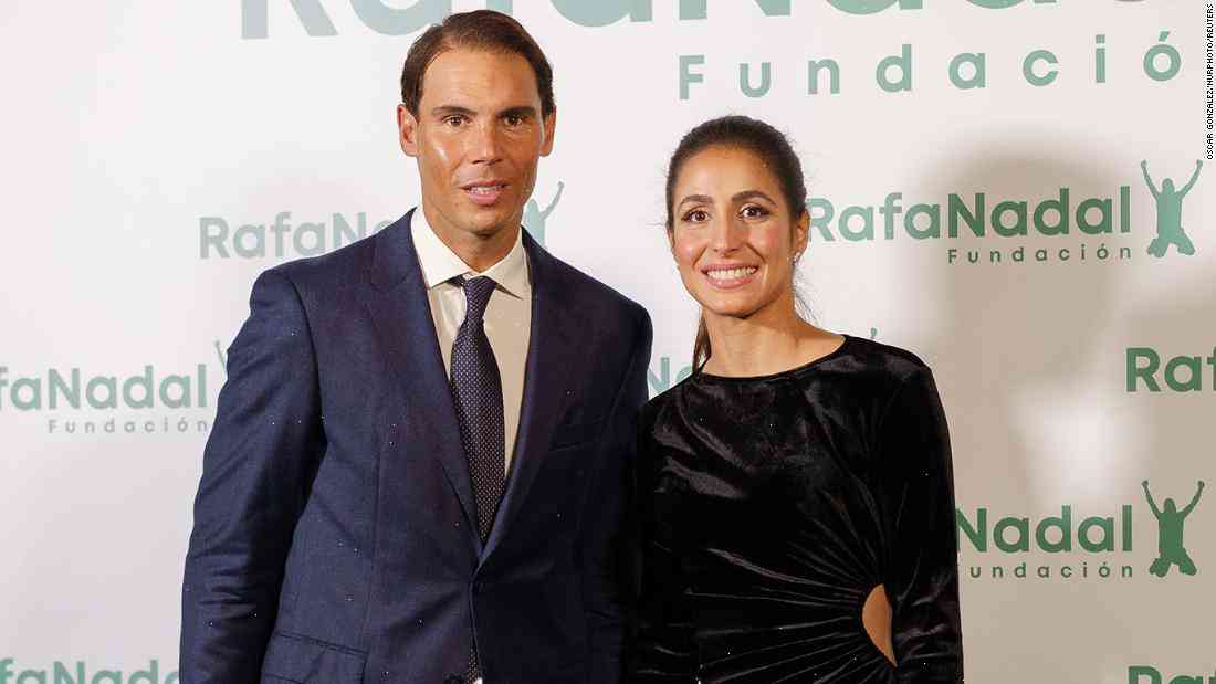 Nadal gave birth to his second child on his wedding day